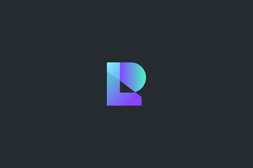 Technology Letter R Logo Template