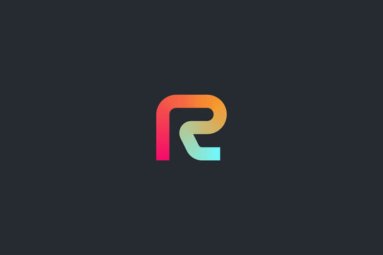 Technology Letter R Logo Template
