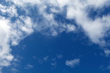 Obraz premium Blue sky with cloud