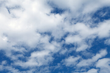 Blue sky with cloud