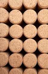 image of wooden cork background 