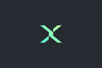 Technology Letter X Logo Template