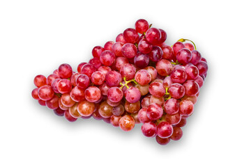 bunch of red grapes