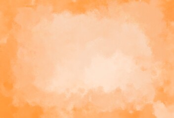 Watercolor background. Warm colors. Digital abstract painting. Suitable for use as a backdrop.