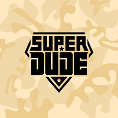 Military emblem with the inscription 