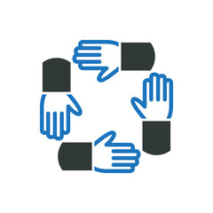 Obraz premium Cooperation icon