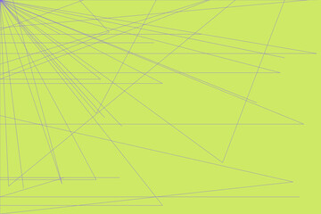 Isolated pattern  chaotic lines