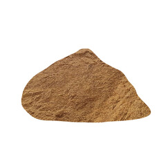 Heap of sand. Vector icon. Design element. Realistic style. Stock vector illustration isolated on white background. 