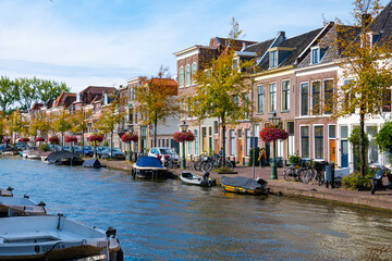 Leiden City in the Netherlands.