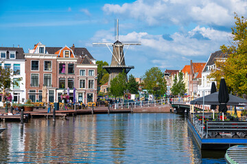 Leiden City in the Netherlands.