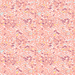 Abstract grunge seamless pattern in vintage colors
