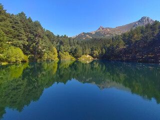 Fototapeta na wymiar Laguna de la Barranca