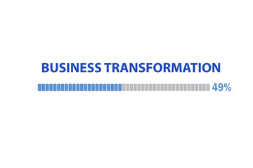 Concept of corporate business transformation