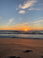 Sunrise Over the Sea