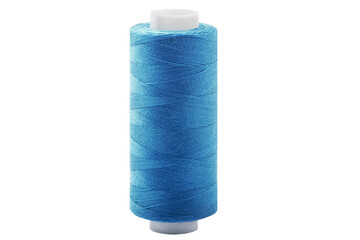 Sewing thread on a white background for designers.
