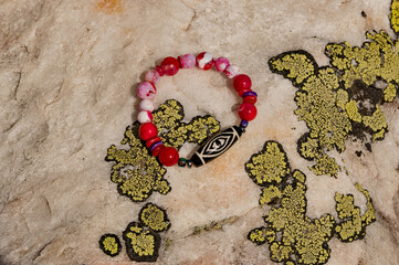 Beautiful stone dzi bead bracelets