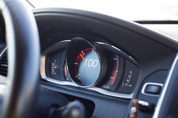 dash board speed panel car speed indicator