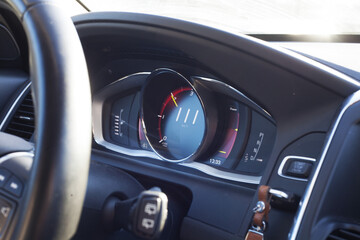 dash board speed panel car speed indicator