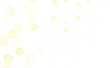 Light Orange vector backdrop with dots.