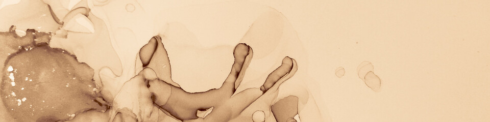 Alcohol Monochrome Illustration. Vanilla Artistic