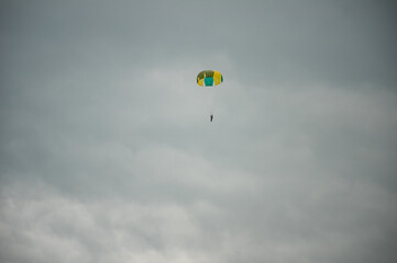 parachute (paraglider) in the sky