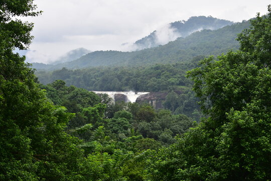 Athirappilly Water Falls in Kerala India