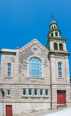 Fototapeta na wymiar Chapelle des Jésuites Québec (Jesuit Chapel Quebec City) Québec Canada