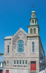 Fototapeta na wymiar Chapelle des Jésuites Québec (Jesuit Chapel Quebec City) Québec Canada