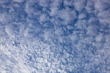 blue sky with clouds