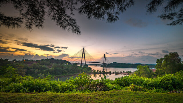 Wonderful sunset photos at batam bintan indonesia