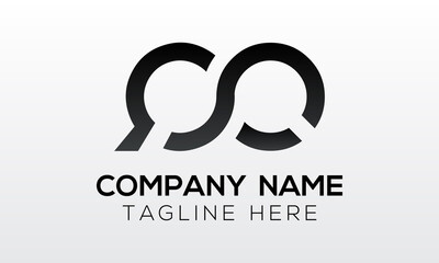 Initial letter QO logo design with modern business typography vector template. Creative isolated QO letter logo design