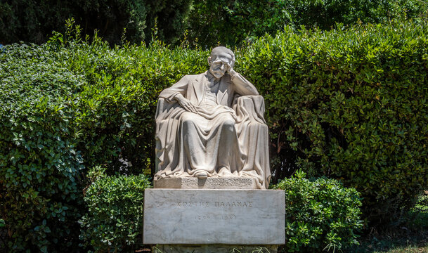 Kostis Palamas, a Greek poet who wrote the words to the Olympic Hymn
