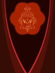 Durga Goddess Of Power, Divine Mother Of The Universe Design