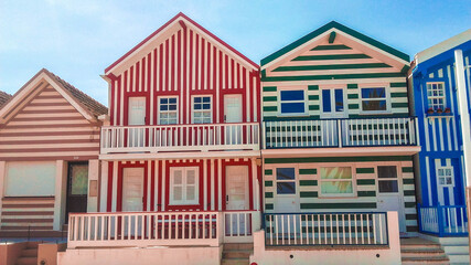 Domki palheiros w Aveiro © Marta