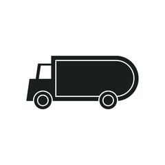 Truck icon. Lorry symbol modern, simple, vector, icon for website design, mobile app, ui. Vector Illustration