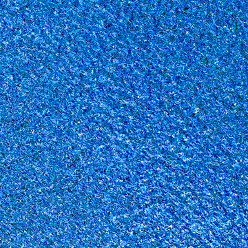 Blue Metallic Foil Paper Texture Background.