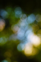 abstract background with bokeh