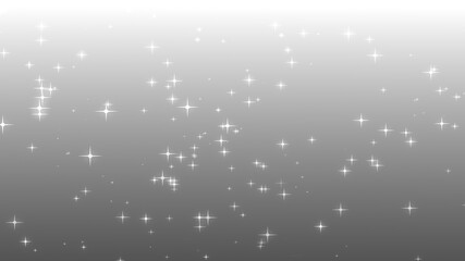 Christmas silver gray starry background.