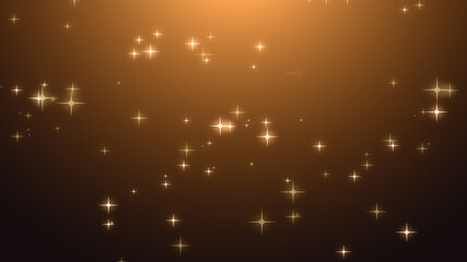 Christmas gold starry background.