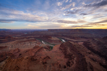 Dead Horse Point overlooking the Colorado River