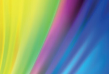 Light Blue, Yellow vector abstract bright pattern.