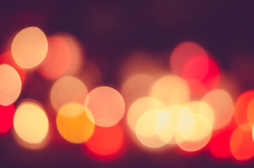 vibrant multi colored bokeh abstract circle background