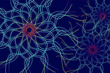 abstract fractal background