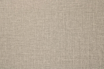 Fototapeta na wymiar Texture of natural weave cloth in gray color. Fabric texture of natural cotton or linen textile material. Gray fabric background.