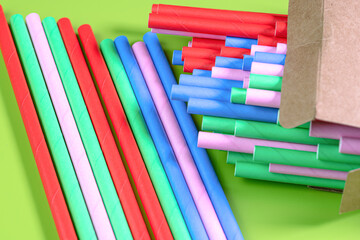 Paper drinking straws