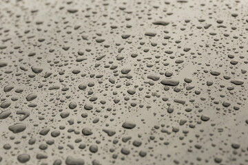 background of water drops close up