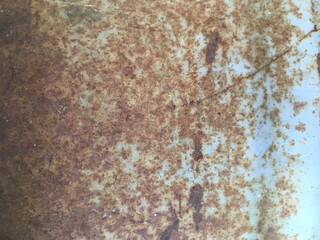 Rusty, old, rough, metal texture. Dark rusty metal texture background for interior exterior decoration and industrial construction concept design. Vintage effect.