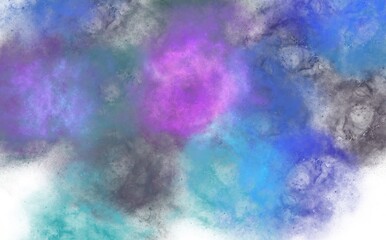 Abstract  sky background nebula, galaxy, illustration