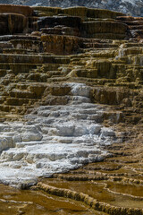Mound Spring in the Mammoth Hot Springs Area, Yellowstone National Park