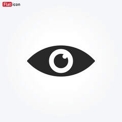 View icon vector . Eye sign